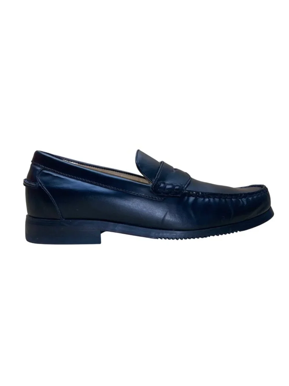 Rockport Men’s Black Leather Dynamic Suspension DMX Penny Loafers Size 7M